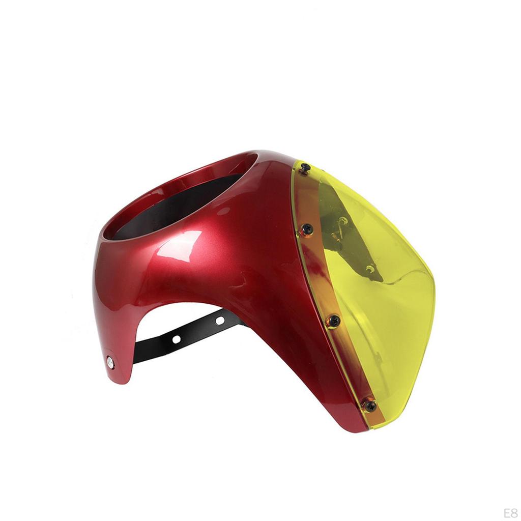 Headlight Fairing Screen ,Fairing Cover Lamp Direct Replaces Easy to Install Frame Protect Supplies