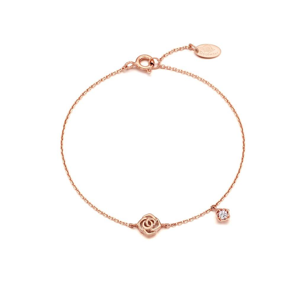 [Exclusive Package][Rosemont] Silver Bracelet (April Birthstone) Rc0344