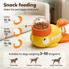 Small Dog Interactive Treat Dispenser Toy, Food Puzzle Slow Feeder