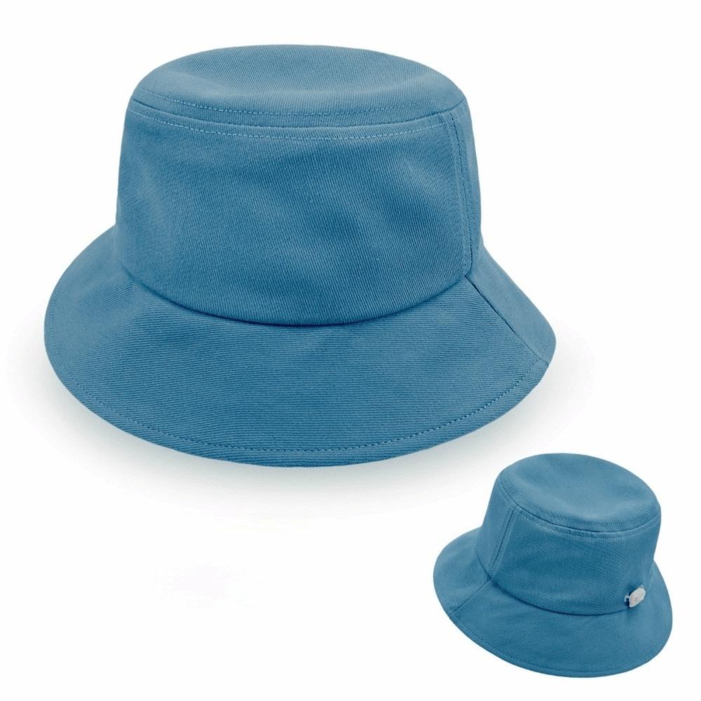 Sun Visor Kids Bucket Hat Solid Color Fisherman Cap Casual Children Panama Hat Outdoor