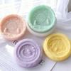 Ramadans Arabic Reusable Silicone Mold in Round Shape for Aromatherapies Candle Soap Making and Chocolate Crafts Supplies