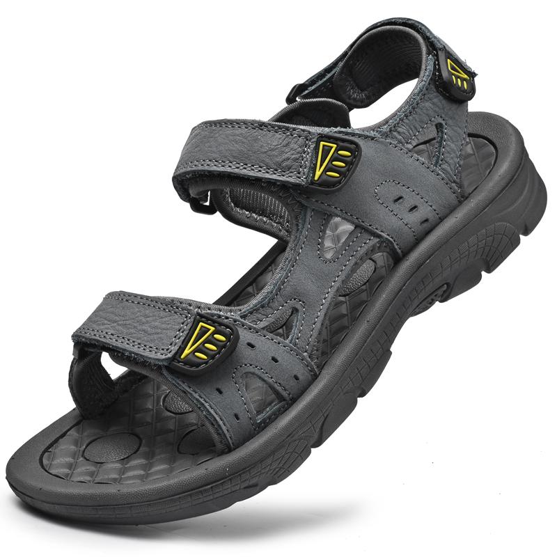 Fashion Quick-Dry Outdoor Sandals Breath Walking Shoes Anti-Slip Sole Comfortable Walking Shoes Beach Flats New Design Men Sport Sandals