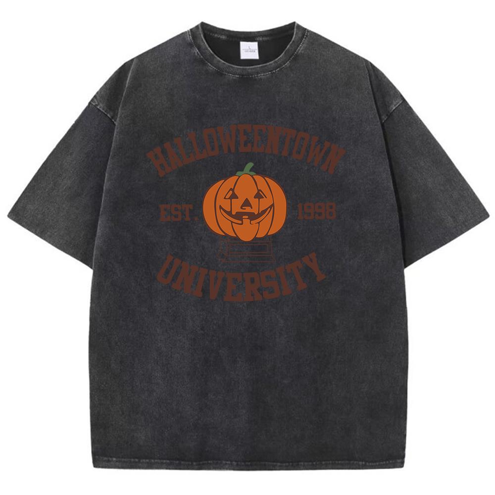 Halloweentown Est 1998 University Printing Mans Tees Fitting Comfort Tshirt Leisure Round Neck T Shirt Pleasure Tops