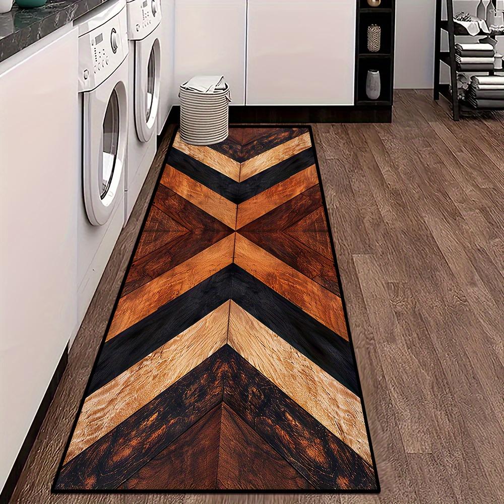 VIKAMA Premium Green Carpet Runner Rug Large Area Rugs Easy-Clean Kitchen Rug Doormat Welcome Mat  Live Room Home De