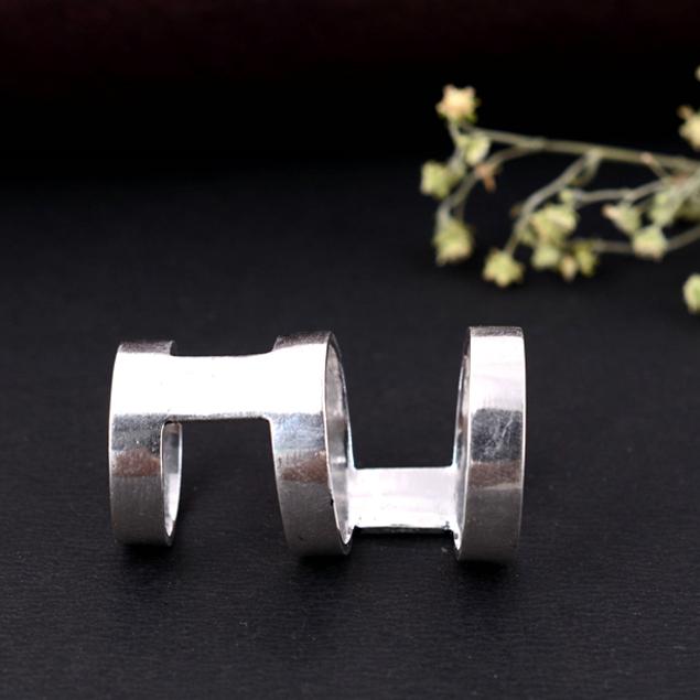 Sterling Silver Therapy Ring – Adjustable Arthritis Splint for Thumb & Finger Joint Pain