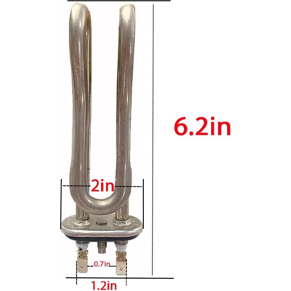 

DD47-00008A Нагревательный элемент посудомоечной машины Водонагреватель ТЭН (120В, 1100 Вт) Для серии Samsung DW80F600, серии DW80F800, серии DW80J3020,