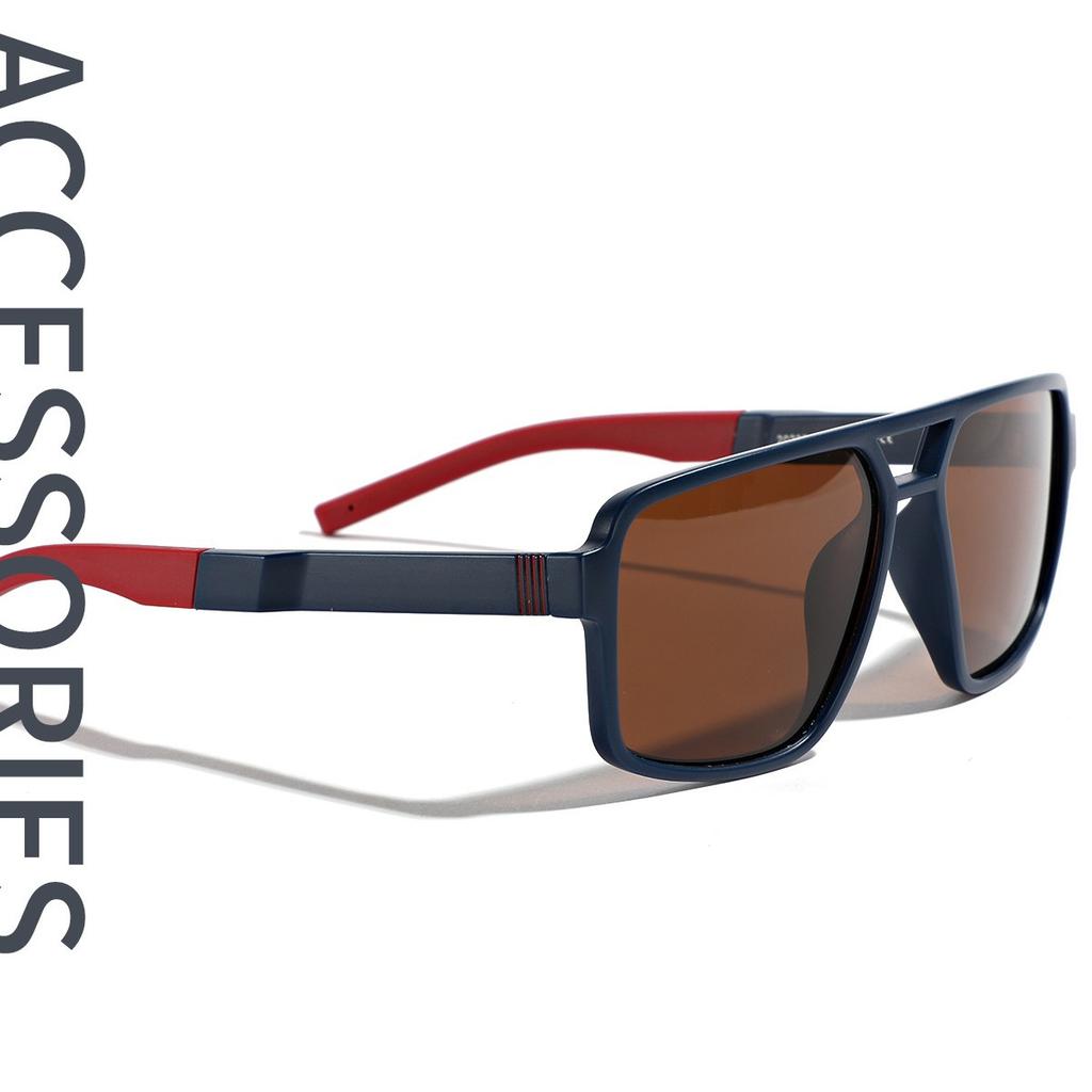 Square Glasses Polarized C Sweet Cool Sunglasses Female Ins Modified Face Shape Personalized Sunglasses Male