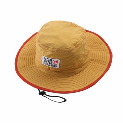 Mazume SUNSHADE HAT POP Mustard MZCP-712-06 X-Large