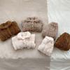 Cute Bear Plush Baby Pajama Set Winter Fleece Kids Homewear Two Piece Suit Soft Warm Children Sleepwear