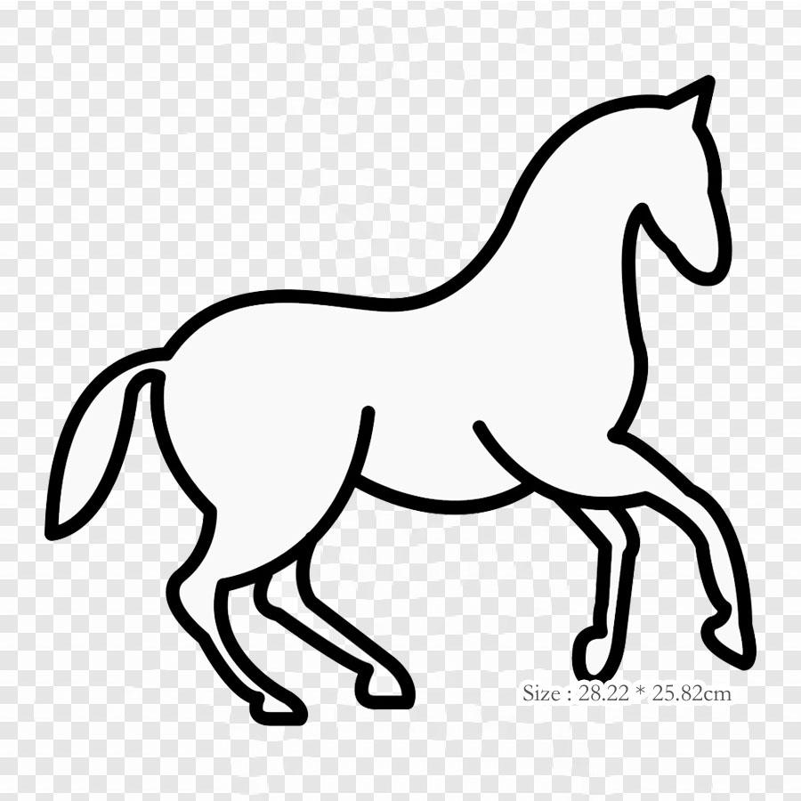 

Contorno De Un животное лошадь собака утюг на термопереносной печати виниловые нашивки наклейки для одежды DIY аппликации моющиеся нашивки
