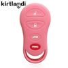 Silicone Remote Car Key Case Cover for Chrysler Grand Voyager PT Cruiser Sebring Jeep Liberty Dodge Transmitter 3/4 Button Fob