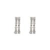 Charmy half moon cubic-earring