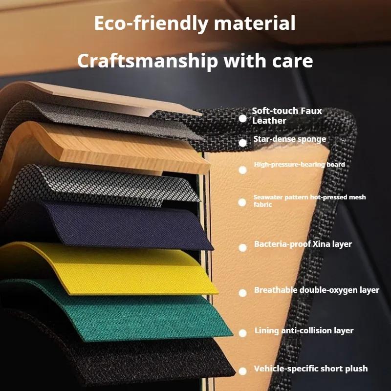 For Geely Starray EMi EX5 E5 Lower Central Control Storage Box Original Color Heightened Organizer Interior Accessories