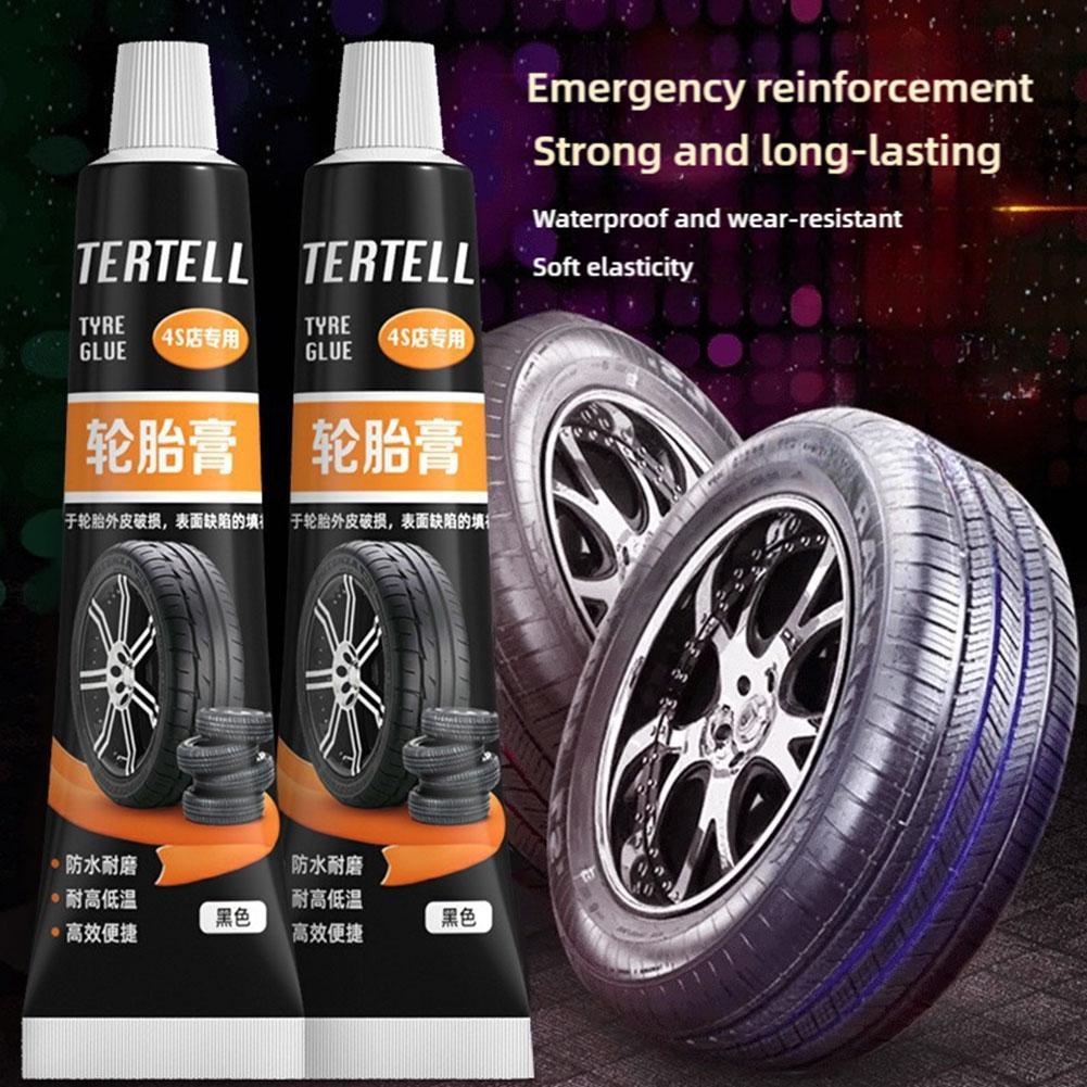 30g Car Seal Tire Glue Crack Repair Adhesive Rubber Puncture Glue Glue Instant Sidewall Multifunctional Tire Kits R M0I1