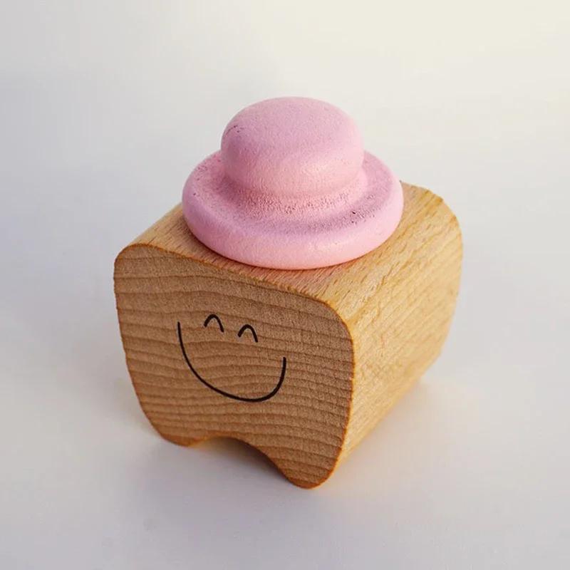 Wooden Baby Tooth Box Milk Teeth Organizer Storage Collection Boy Girl Souvenir Case Infant Kid Cute Gifts for Children Keepsake