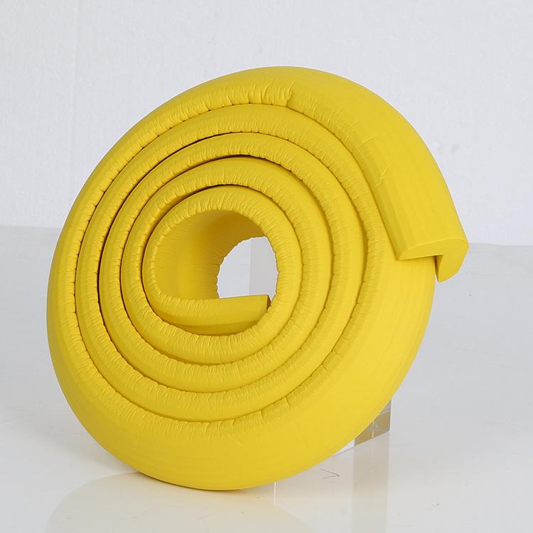 

Расширенная Толстая Полосатая Противоударная Защитная Полоса для Безопасности Детей 35mm Wide * 12mm Thick * 2m Long жёлтый