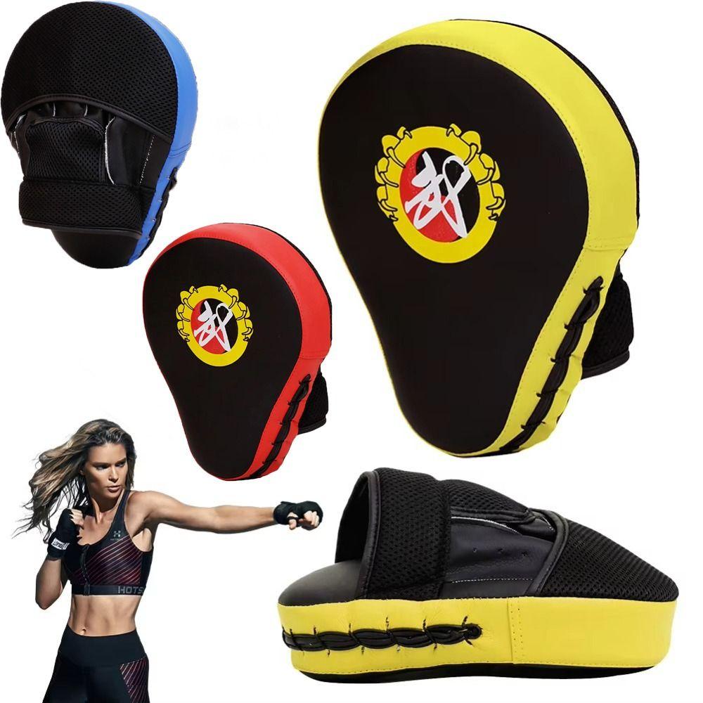 

1pcs Light Weight Boxing Target Glove Durable Fighting Hand Target Fitness Accessories Black-Type B