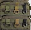 10Pcs D Ring Clip Strap Hook Loop Carabiner Clip for Backpack Water Bottle Keychain Multi-Purpose Adapter Key Organizer