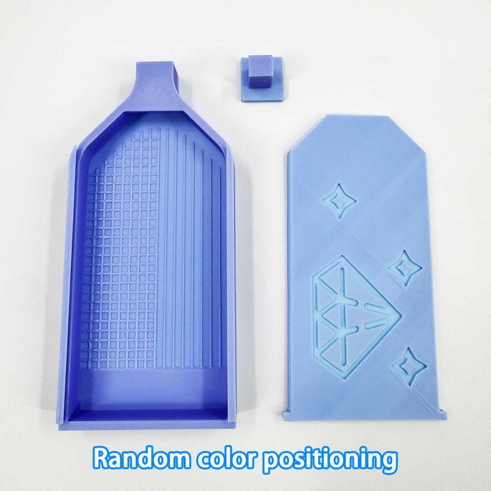 Multi-Color Diamond Painting Tray Kits DIY Craft Art Dot Drill Tray  for Nail Art