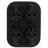 4-Gitter Totenkopf Form Eiswürfelform Halloween Eiscreme Silikonform mit 2 Trichtern für die Küche