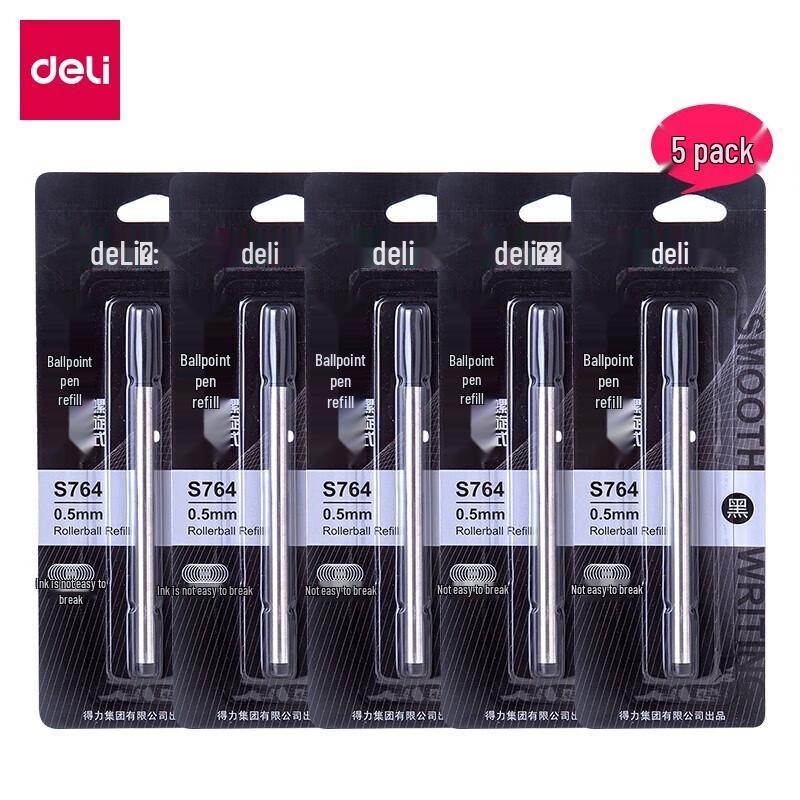 Deli S764 Rollerball Pen Refills