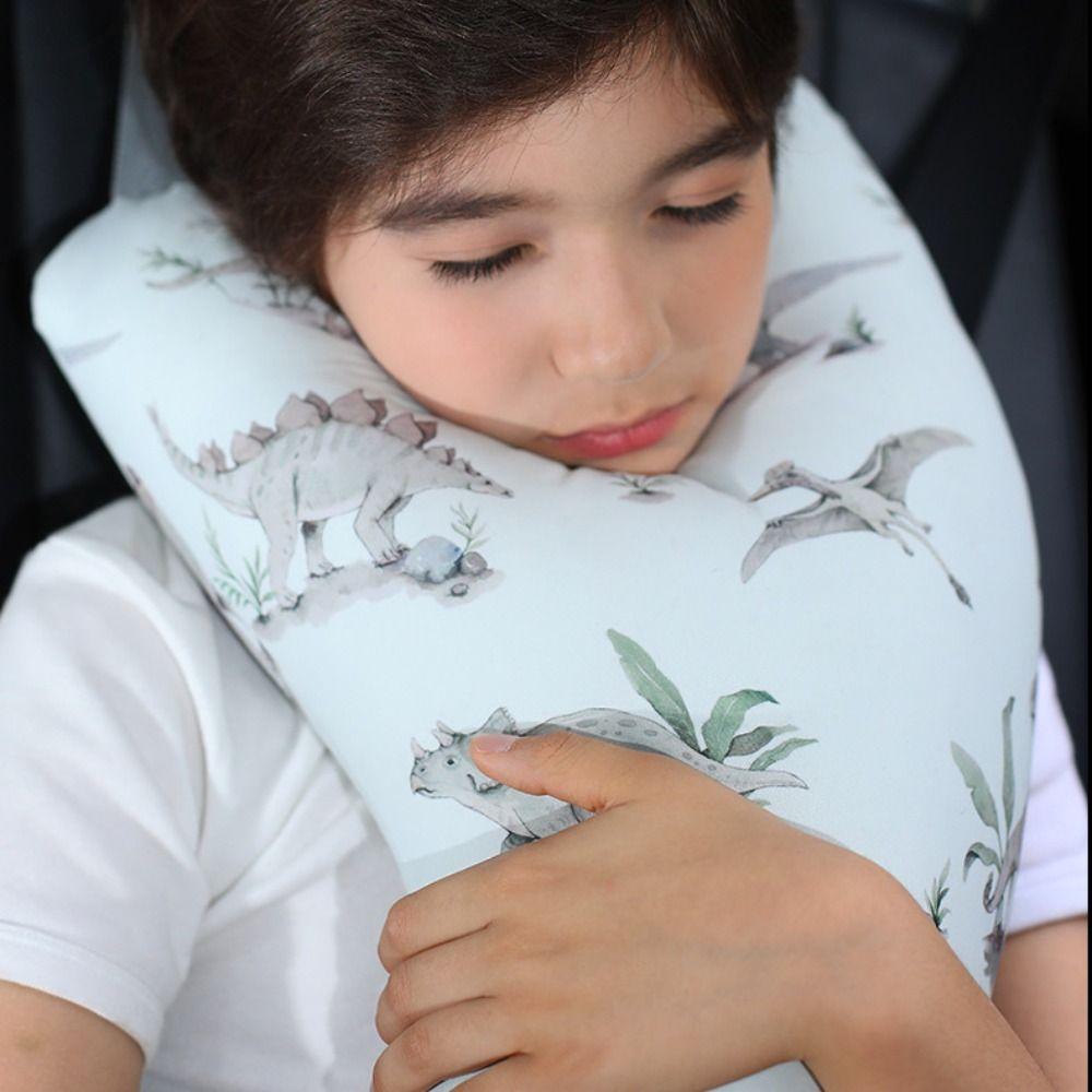 Cartoon Children's Car Sleep Headrest Y-shaped Car Seat Belt Cover Long Trips