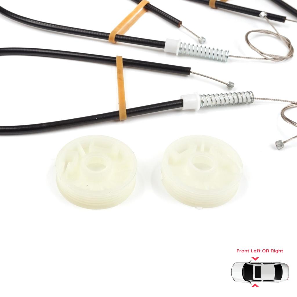 EWR1055 Window Regulator Repair Set Front Left or Right for Smart Roadster 452 2003-2005 Coupe Convertible