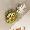Borrfri förvaringskorg för lök Transparent köksförvaringsställ för hemmet