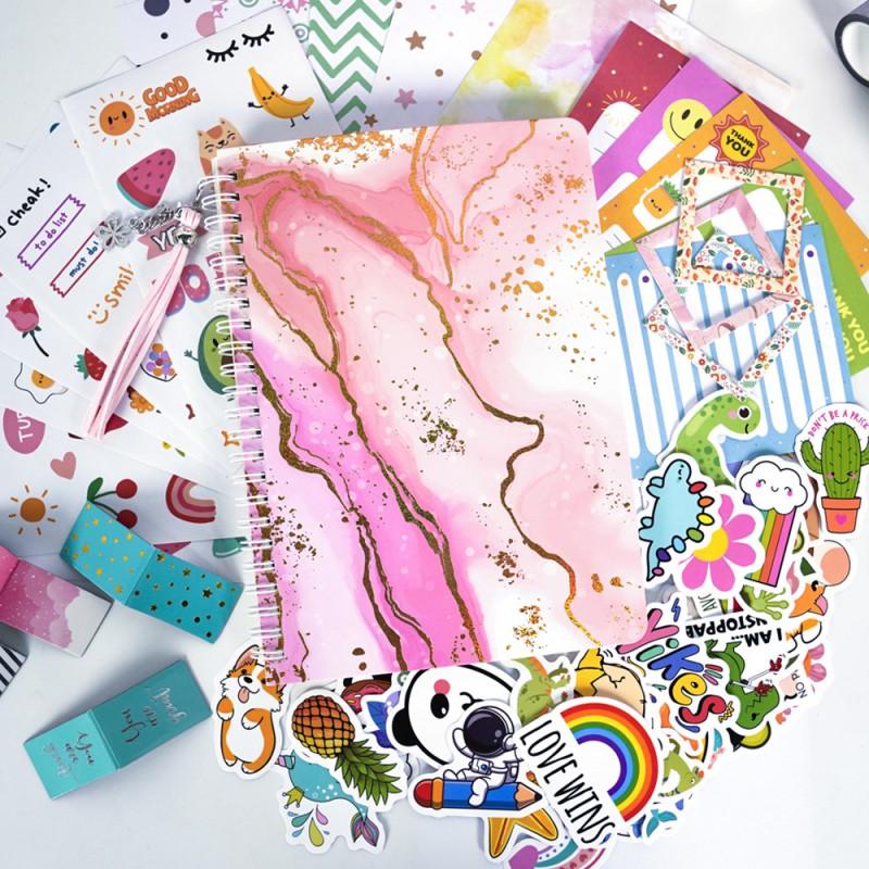 DIY Journal Sticker Set Kids Teens Scrapbook Notebook Gift