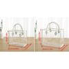 PVC Gift Bag Pink White Storage Bag Creative Shopping Bags