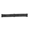 Stainless Steel Watch Band Compatible for Galaxy 4 Quick Release Solid Metal Watch Replacement Strap Black