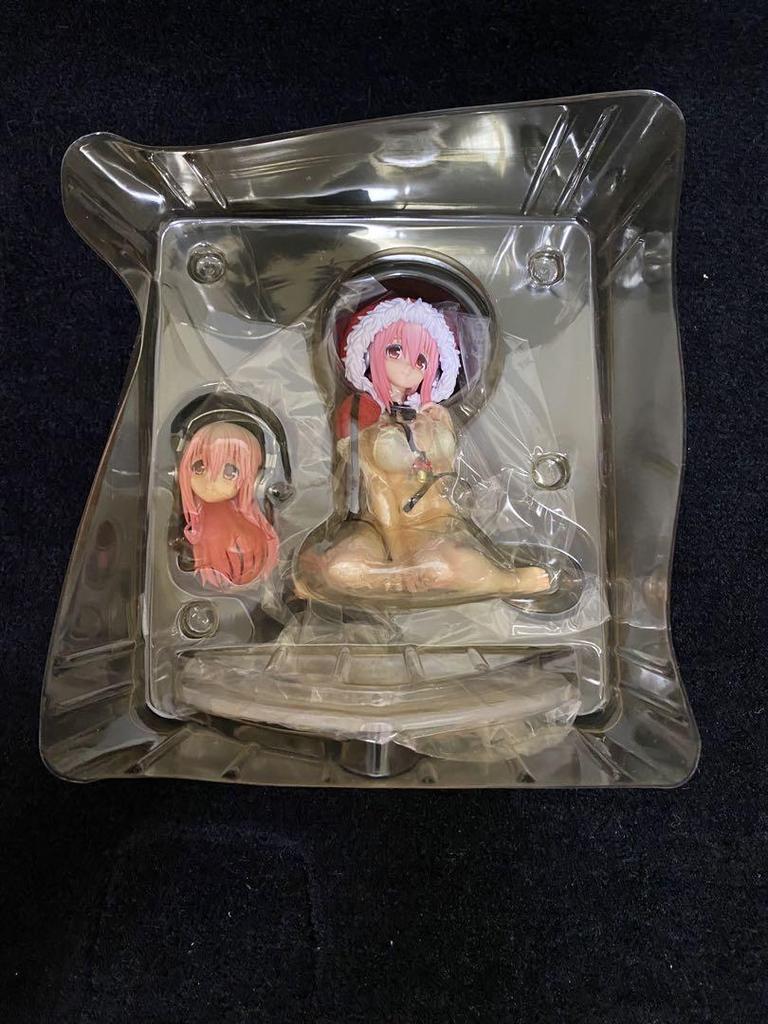 [USED] Super Sonico 1/7 Scale Figure: Swimsuit Santa Sonico