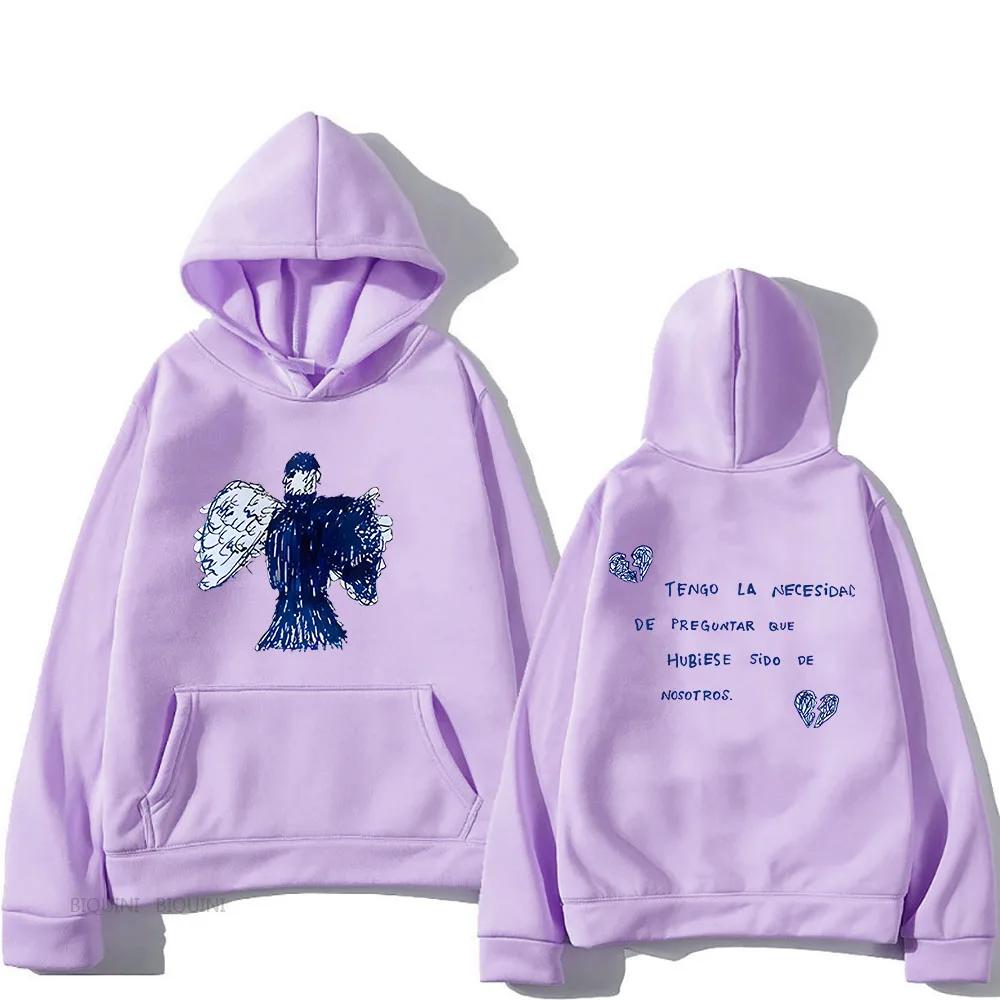 Hip Hop Milo J Hoodie with Pocket Gothic Hooded Sweatshirt for Autumn/Winter Fleece Clothing Sudaderas Con Capucha Punk Hoody