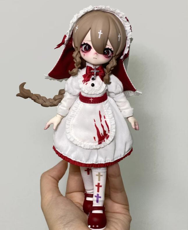  Nyssa Bizarre Nightmare Series 1/12 Bjd Blind Box Mystery Box Dolls Kawaii Action Anime Figure Toys Gift