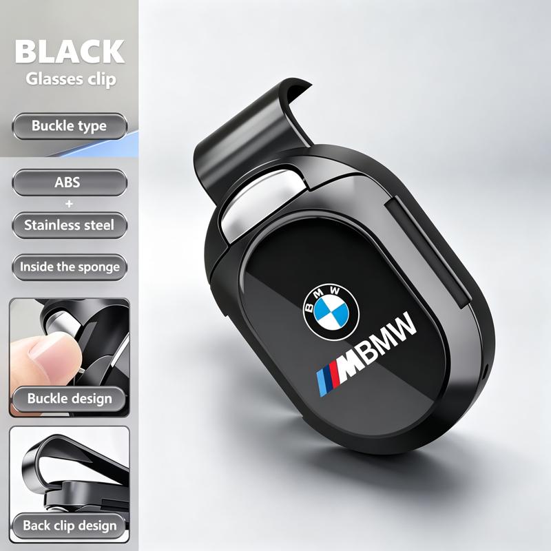 Car Sticker Glasses Storage Clip For Car Sun Visor Auto Accessories Fit BMW 1 3 4 5 7 Series X1 X2 X3 X4 X5 X6 X7 Z4 M3 M4 M5 M8 BW3