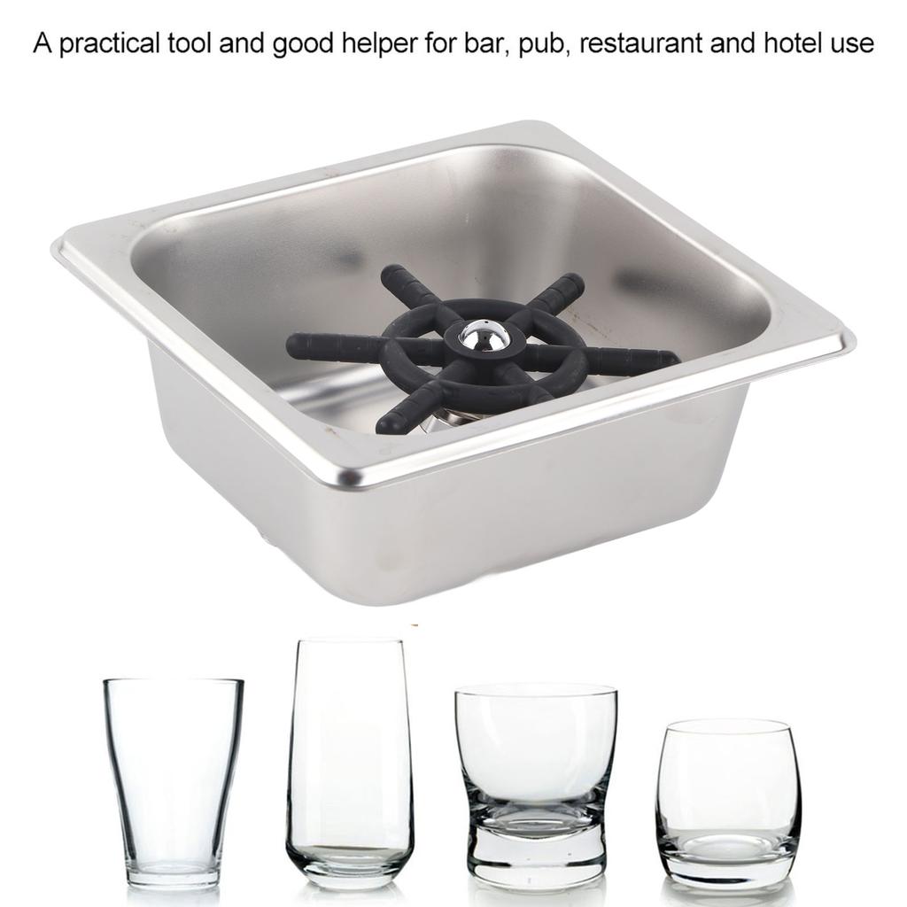 Automatyczny ze stali nierdzewnej Myjka do kubków Czyścik Płuczka do szklanek dla Hotelu Baru Kawiarni Herbaciarni Kubek Kubek Czyścik Szklanka Płuczka do szklanek Kubek Myjka