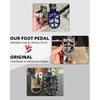 JFG RACING Dirt Bike Foot Pegs,7075 Aluminum CNC Pedals Rests For Surron Light Bee X And S/E Ride Pro S SS SR/CRF150F CRF230F 03-19/CRF250F