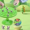1/2 Sets Panda Balance Tree Toy Kids Logic Thinking Focus Training Interactive Balance Game Toddlers Boys Girls Educational Strategic Board Game