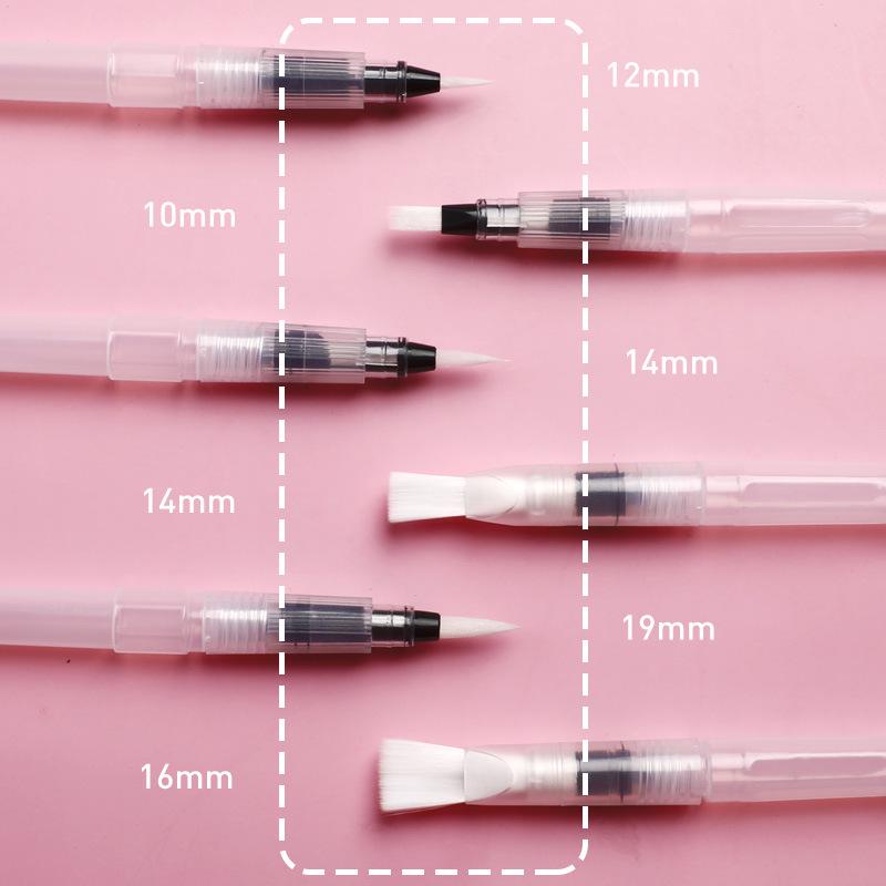 Large Capacity Water-Filling Soft Tip Calligraphy Brush & Watercolor Paint Set