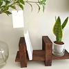Solid Wood Retro Chinese Style Antique Shelf Desktop Tea Cup Shelf Staircase Display Shelf Tea Pot Tea Set Storage Shelf