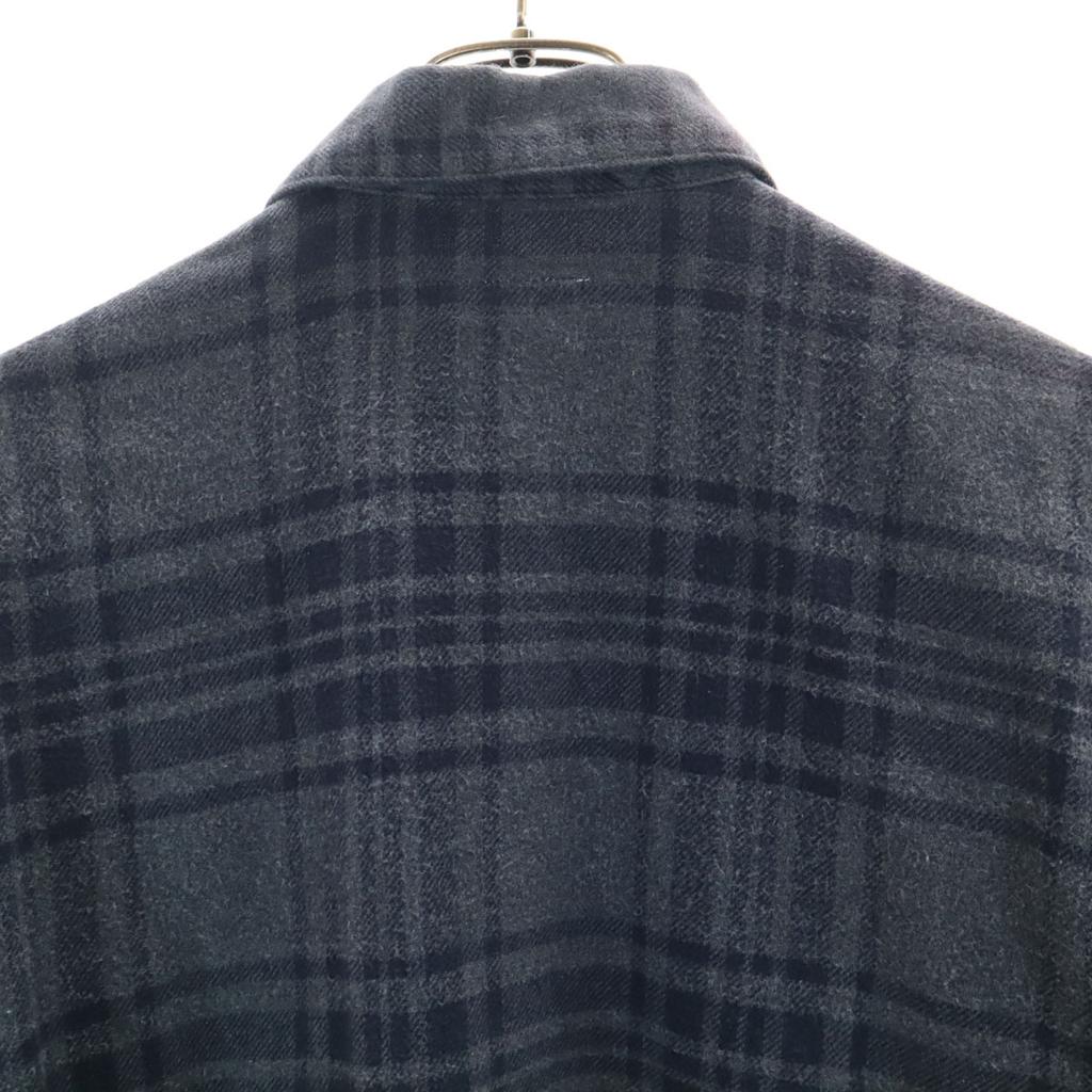 ENGINEERED GARMENTS Check Pattern Long Sleeve Shirt XS Gray Men's Used