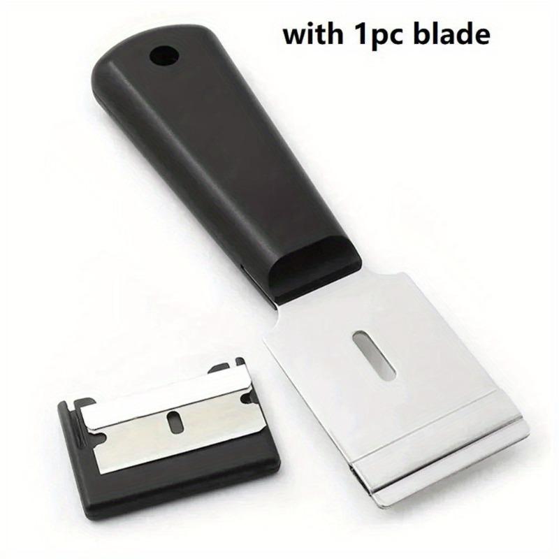 Leather Skin Cutting Craft Tool DIY Stainless Steel Leather Cutter Leather Shovel Replaceable Blade Cutter Process