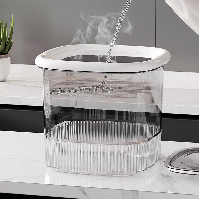 Szczelny pojemnik do przechowywania ryżu i zbóż, odporny na owady