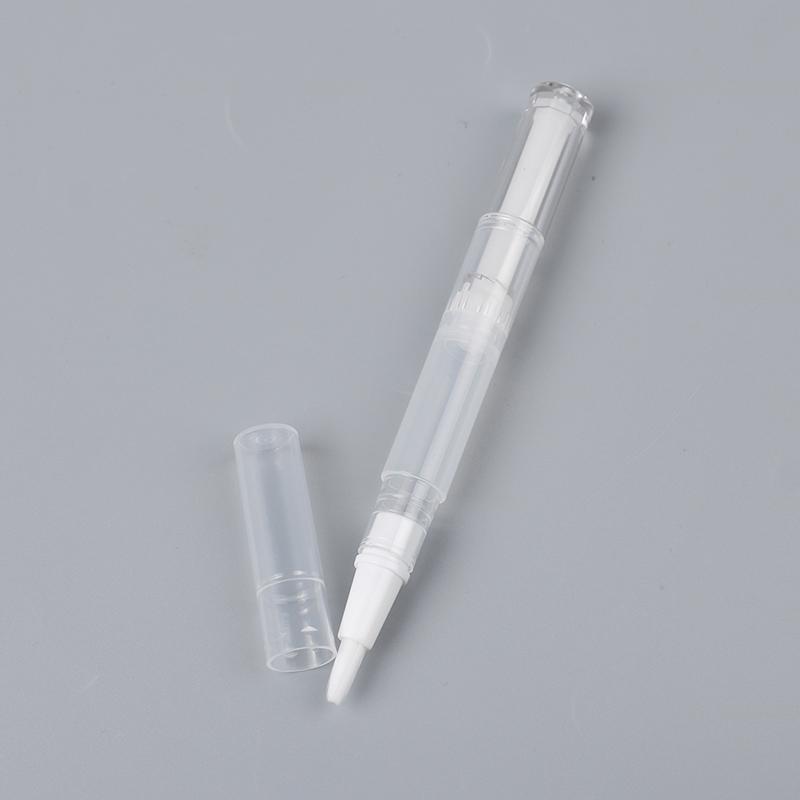 5Pcs 3Ml Travel Empty Twist Pen With Brush Cosmetic Container Nail Oil Lip Balm