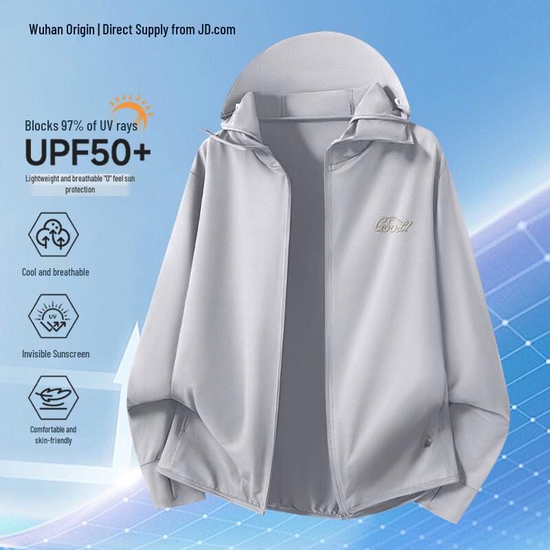 CHUJI Men s UV Protection Hooded Jacket XL