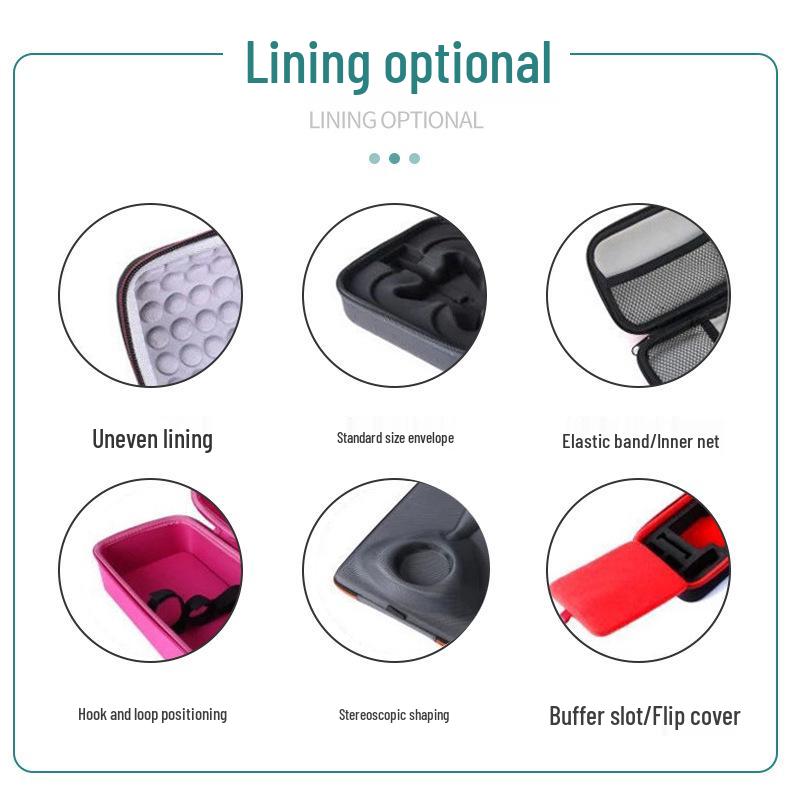 EVA Hard Shell Glasses Case - Large Capacity Portable Travel Organizer