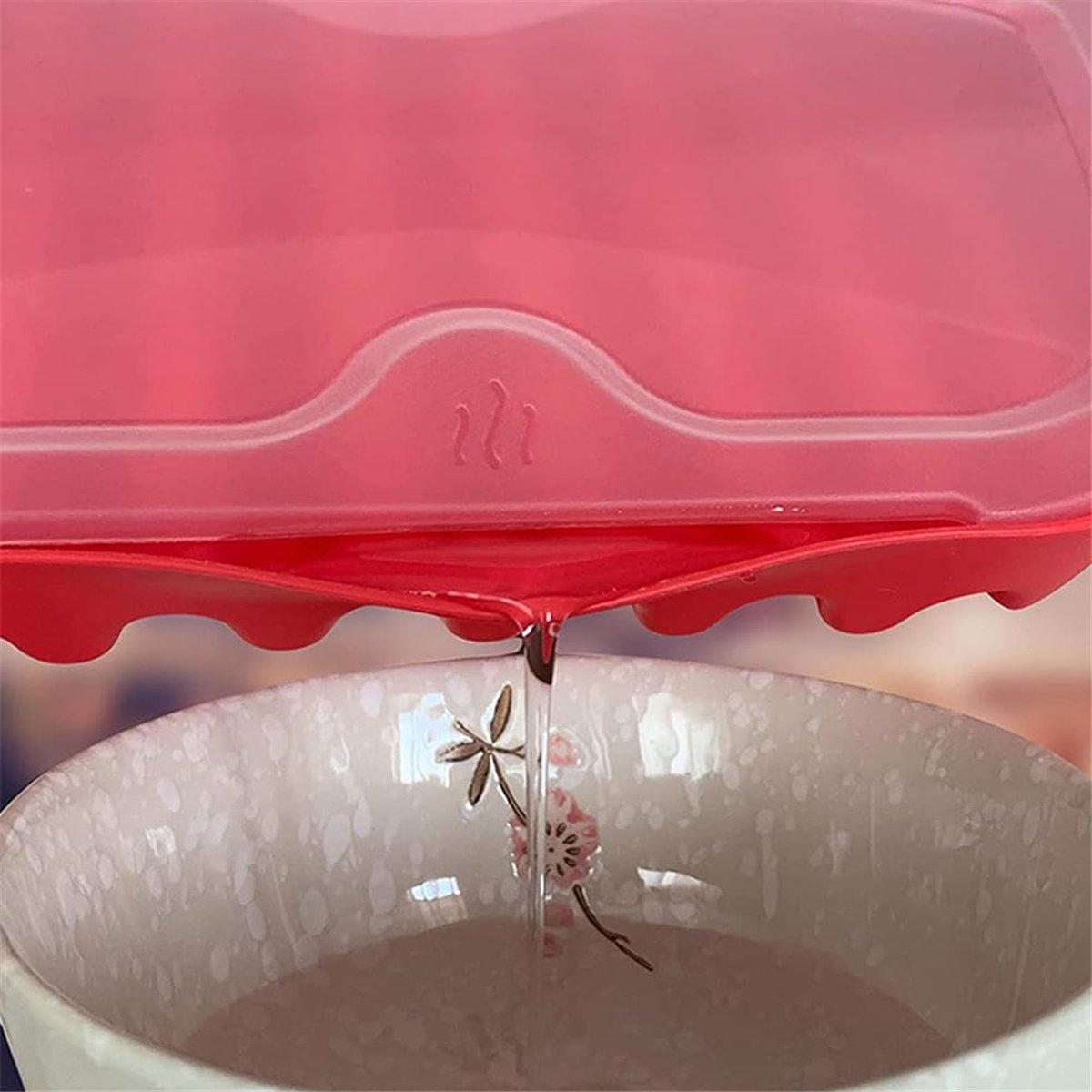 2025+ Microwavable Bacon Tray with Splash Cover Microwavable Bacon Grill Bacon Maker with Lid China Mainland