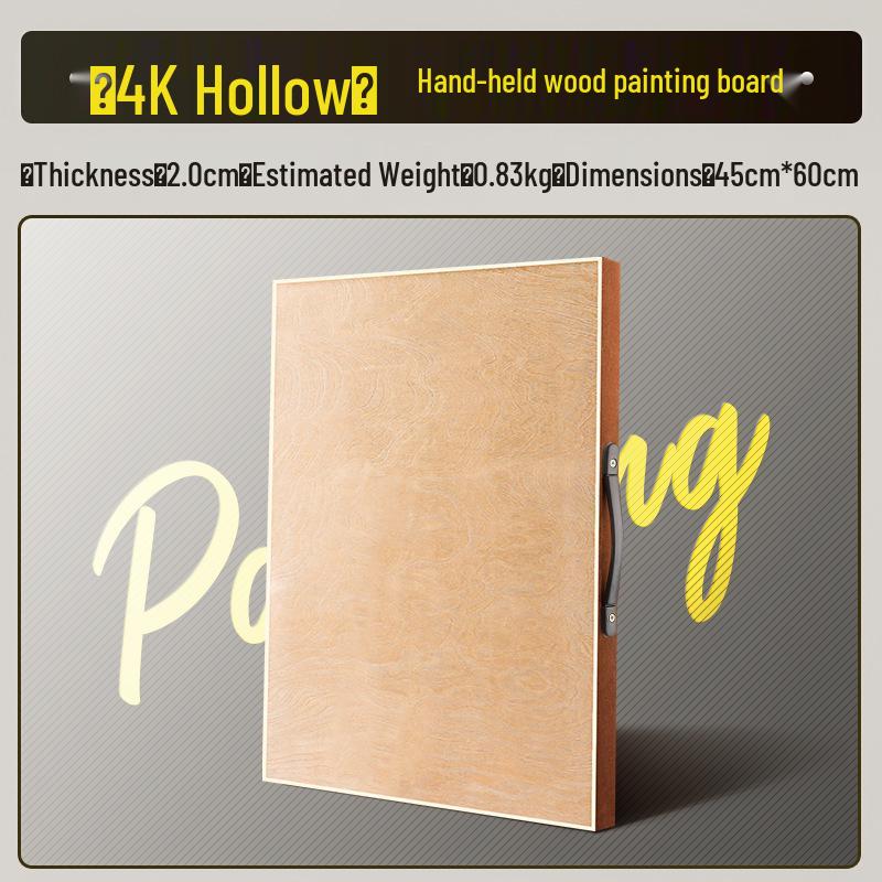 Mali 4K Portable Basswood Drawing Board for Beginners and Art Students