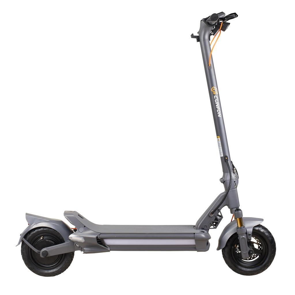 CUNFON RZ800 Adult City Folding Electric Scooter 1000W Motor 48V18A Battery 10.5 Inch Off-Road Tires Mountain EScooter
