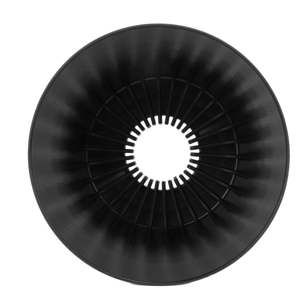 ABS Material Pour Over Coffee Dripper Wide Outlet Hole Reusable Coffee Dripper For Home Brewing